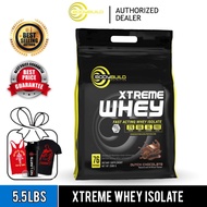 BodyBuild Xtreme Isolate Whey Protein 5.5lbs, 27g Protein, 76 Serving, With DigeZyme® Rich in BCAAs 