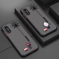 Funny Spider-man Miles Morales Gwen Marvel Matte Cell Phone Case For HUAWEI NOVA 10 8 7 6 5I 5 4 3I SE Y70 Mate 40 E 30 20 Pro Honor PLAY5 V40 P Smart Lite 40 4G 5G