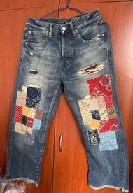 Hysteric patch work 牛仔褲