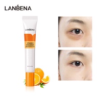Leach LANBENA Vitamin C Eye Serum Fading Dark Circles Bags Eye Lines Anti-Wrinkle Anti Aging Eye Care