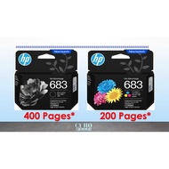 HP 683 Black / Tri-Color Original Ink Advantage Cartridge for Hp 2986/2988/2989/4388 Printer