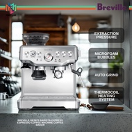 Breville BES870 Barista Express Espresso Coffee Machine Coffee Maker Bean - Silver