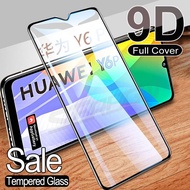 9D Protective Glass For Huawei Y5P Y6P Y7P Y8P Y6S Y7S Y8S Y9S Y5 Lite Y6 Y7 Y9 Prime 2018 2019 Tempered Glass Screen Protector