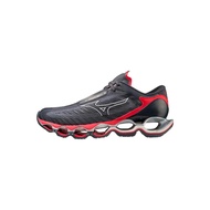 MIZUNO Wave Prophecy 12 Men Road Running Shoes - Grey x Red