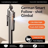 Upgraded fully automatic tracking gimbal phone holder tripod selfie stick 360°Rotatable tracking gim