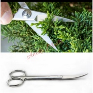 Bent stainless steel bonsai scissors bonsai pruning shears