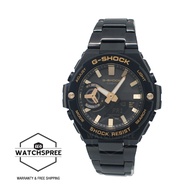 [Watchspree] Casio G-Shock G-Steel GST-B500 Lineup Carbon Core Guard Structure Black Ion Plated Stainless Steel Band Watch GSTB500BD-1A9 GST-B500BD-1A9