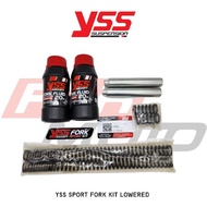 YSS Sport Fork Kit Lowered Yamaha NVX, NMAX XMAX Original YSS Thailand