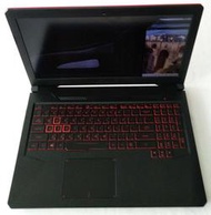 ASUS i5-8300H 獨顯GTX1050 12G/256G+1TB 螢幕破 FX504G