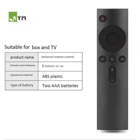 AY14 -Remote Control For Xiaomi MI Tv Box 1/2/3/4 S MI BOX Bluetooth Tv Display Media Player Set-Top