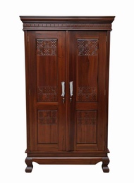 lemari pakaian kayu jati 2 pintu hanya melayani provinsi jawabarat, DKI jkt, Banten dan Jabodetabek