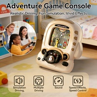 Racing Game Console Kids Adventure Toy Simulation Driving Steering Wheel Driving Toy