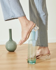 Buckleme รองเท้าส้นสูงเปิดส้น ELLA (พร้อมส่ง)