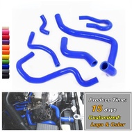 Silicone Turbo Intercooler Radiator Heater Hose Kit For Honda CIVIC D15 D16 EG EK 92-00 (6pcs)