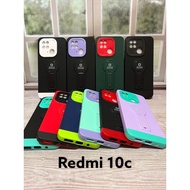 Redmi 10c Case / Redmi 10c Casing Standing Soft Case Camera Protector