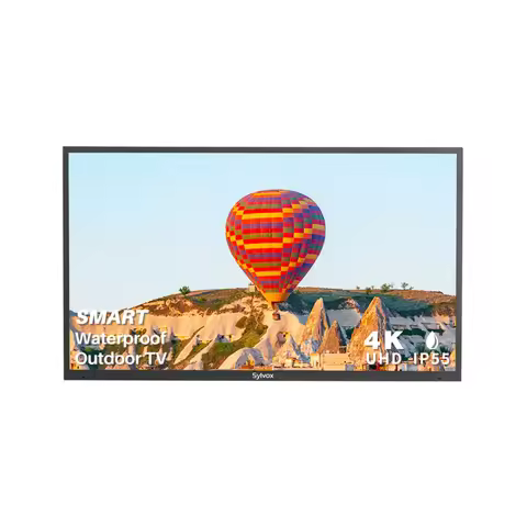 4K UHD 43 inch Outside TV large Outdoor Television Weatherproof TV High Brightness Supports Wireless