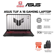 ASUS TUF GAMING A16 FA608U-HRV068W GAMING LAPTOP ( R7-260, 16GB RAM, 512 SSD, RTX5050_8GB,16 "WUXGA 