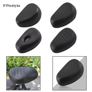 P Prettyia Bicycle Saddle, Padded Wide Saddle with Strong Sponge Cushioning And Universal Suspension