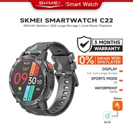 SKMEI C22 Smart Watch Man 1.6" Display 60Hz  3ATM Waterproof SmartWatch 4GB Rom Music Outdoor Sports