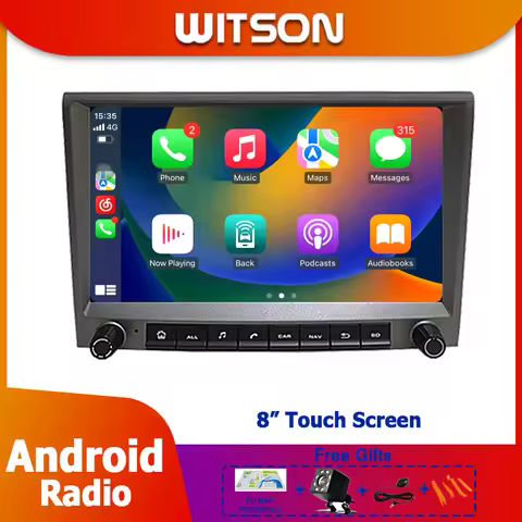 8" Radio Car Stereo GPS NO DVD loader Multimedia Stereo CarPlay For Porsche 911 997 Boxster (987)Cay