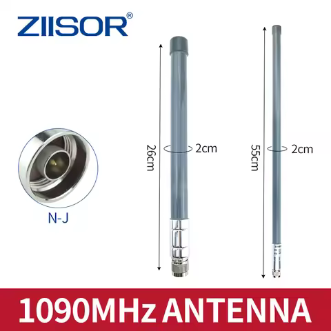 1090 MHz Antenna for FPV Outdoor Telemetering Remote Sensing Antennas for 1090MHz Aerial View N Male