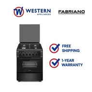 Fabriano F6S40G2BL 60cm Gas Range