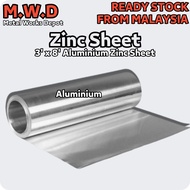 Aluminium Zinc Sheet 3Ft x 8Ft x 0.15mm Aluminium Sheet Zink Aluminium Atap