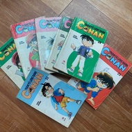 (xưa đọc xuôi) COmbo 7q truyện tranh cũ Conan Thám Tử Lừng Danh bản đọc xuôi xưa cũ