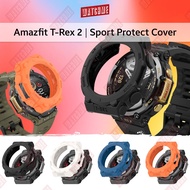 Amazfit T Rex 2 Color Case, Sport Protect Cover, Soft Bumper Casing (smartwatch accessories for trex 2, t-rex 2, trex2)