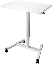Lectern Podium Stand Home Office Mobile Rolling Laptop Desk Portable Floor with Wheels Panel (A Height 71) (A Height 71)