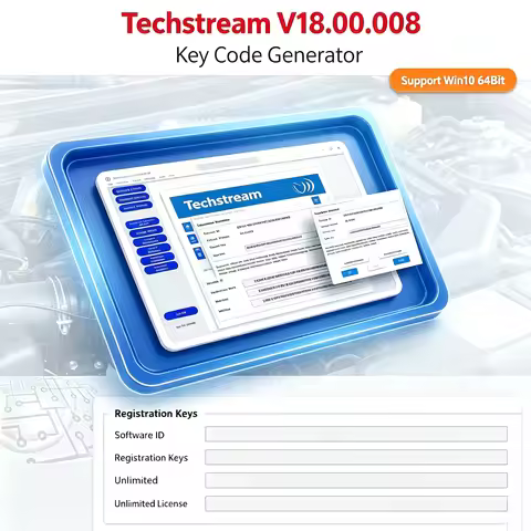 Pro J2534 V160 TIS Techstream 18.00.008 software Link and Active Code Newest Version Work with MINIV