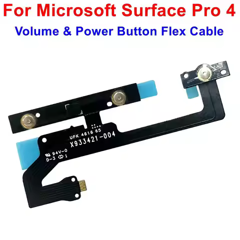 Brand New Original Power & Volume Botton Flex Cable X933421-004 For Microsoft Surface Pro4 Pro 4 172