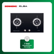 Elba Double Burners Built-in Glass Hob EGH-K8942G(BK)