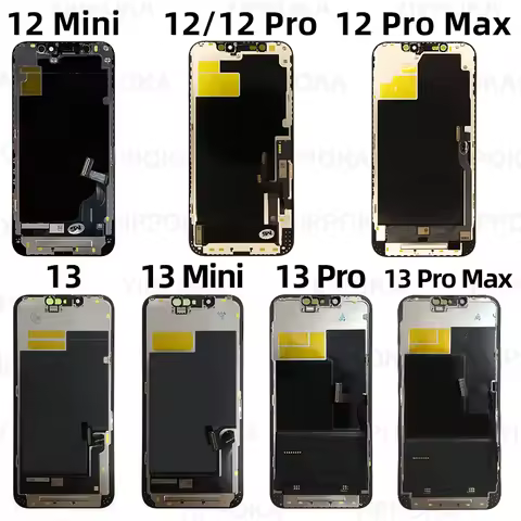 OLED LCD For iPhone X XR 13 Pro Max LCD 3D Touch Screen Digitizer For iPhone 12 Pro Max Display 14 P