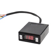 Well Made- Automobile Turbo Timer Programmable Box Style Digital LED Display Time Delay Cooling Fan 