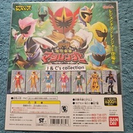 絕版日本BANDAI魔法戰隊扭蛋全7種
