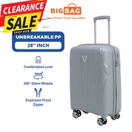 BIG BAG Prime 28" (PP) Polypropylene Luggage 28 Inch Unbreakable Luggage Bag Travel 28 Inch Suitcase
