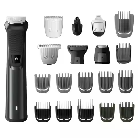Replacement Head & Steel Blade For philips Multigroom Series 7000/5000/9000/3000 Beard Hair & Body T