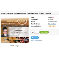 Discipline DVD with Adrienne Toghraie for forex trader