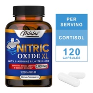 Nitric Oxide Supplement | 30/60/120 Capsules | With L-Arginine and L-Citrulline | Triple Action | No