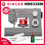 Singer HD6335M Denim Heavy Duty Sewing Machine (New Version Singer 4432) + Extension Table