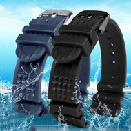 Silicone Watch Strap for Watch for 20mm 22mm Men Sport Diving Waterproof Rubber Wrist Band Bracelet 