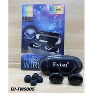 EVISU EV-TWS005 TWS WIRELESS Headset Wireless Earbuds Stereo Headphone Touch Control Earbud Tws005