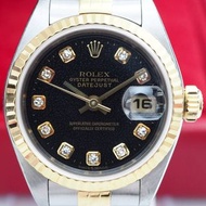 【ROLEX勞力士】Oyster Perpetual Datejust Combination Ref. 79173 自動上鍊 黑色