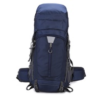 พร้อมที่กันฝนกระเป๋าเป้สะพายหลังเดินป่ากันน้ำขนาด60L แสนสบายสำหรับการเดินป่าระยะยาว