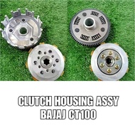 Clutch Housing Assy Set W/Lining - CT100/Bajaj