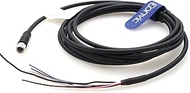 M8 6 Pin A Code Female to Open Aviation Sensor Cable Waterproof Shielded Electrical Cable for Indust