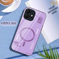 HP Shiny Glass Softcase Product for OPPO A6C - Casing OPPO A6Chp - Protective Case OPPO A6Chp -K75