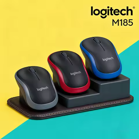 M185 Logitech Wireless Mouse, Premium Quality at Low Price, Portable & Durable
