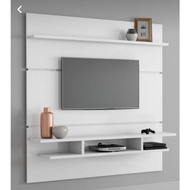 TV Cabinet Wall Mounted 7ft with rack